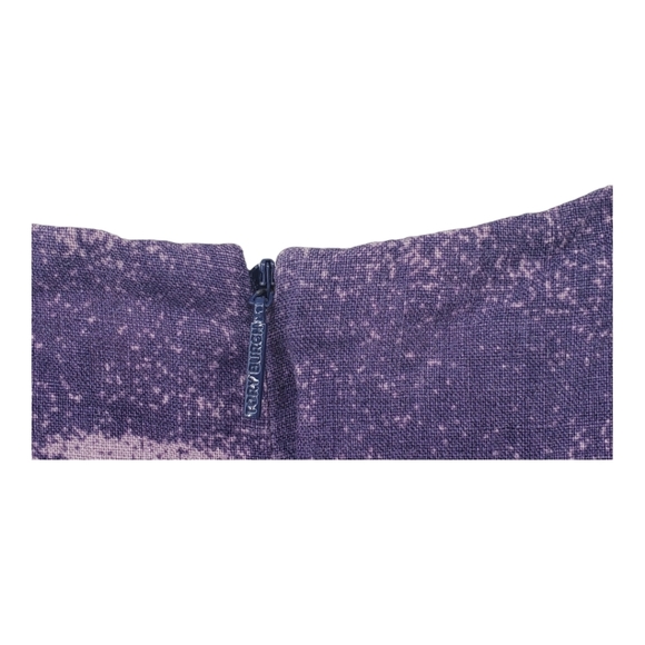 Tory Burch Short Sleeve Linen Navy and Pink Square Fit Flare Mini Dress 4 Small - Picture 10 of 13